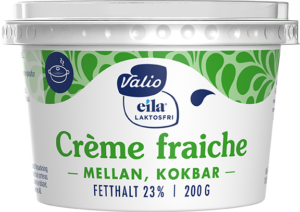 produktvisualisering av valio creme fraiche