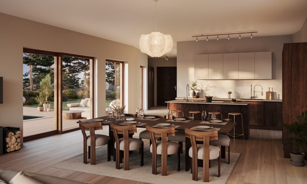3D rendering - Porfyrberget matplats